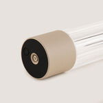هومز مصباح طاولة Led ألومنيوم بقاعدة تاتش، بيج image number 1