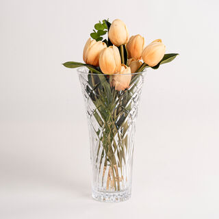 Vase Rcr Melodia Glass H:30.3Xdia:16cm