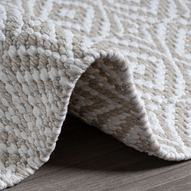 Cottage hand woven polypropylene rug 190*290cm image number 4