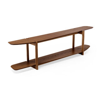 Homez benji console, walnut 220*35*56 cm