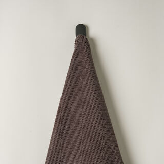 Boutique Blanche jaquard cotton hand towel, brown, 100*50cm