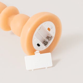 Homez Forming Candle 8.5*37Cm Soy Wax, Beige