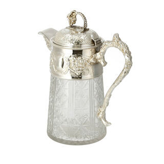 AMBRA SILVER PLATED JUG