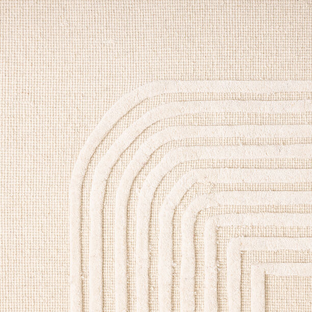 Cottage tufted beige rug 160*230cm image number 3
