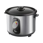 Sencor electric stainless steel silver rice cooker 400W, 1L image number 0