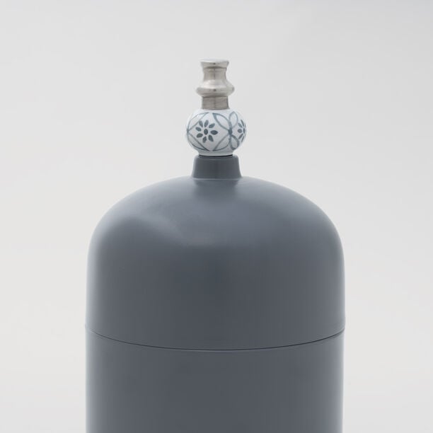 La Mesa Serving Pot Matt Grey, 15*15*21 Cm image number 1