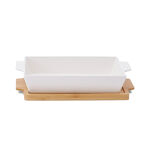 Rectangular Plate With Bamboo image number 0