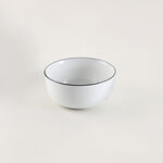 La Mesa 12pcs stoneware dinner set, ًwhite image number 6