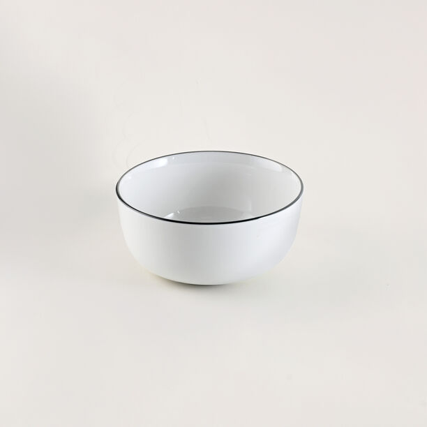 La Mesa 12pcs stoneware dinner set, ًwhite image number 6