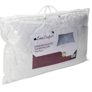 Diamond Quilted Cover Pillow 