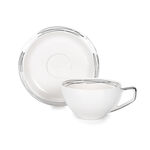 English Tea Cups Set Silver 250 Ml image number 1