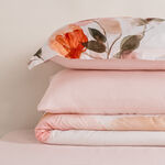 بوتيك بلانش طقم لحاف 6 قطع مايكروفايبر وردي فاتح كينج/ سوبر كينج 260*240 سم image number 2