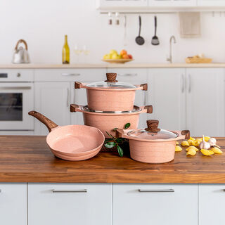 7Pcs Granite Cookware Set