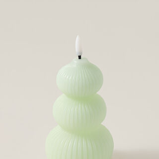 Homez Candle 15Cm Soy Wax, Green