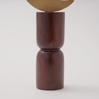 Homez Qamar Al Layl Collection Home Accent, Matt Gold, 12*7 Cm