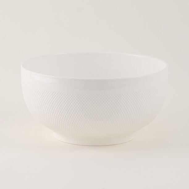 وعاء خلط سيراميك البرتو نقش أبيض سعة 5.2 لتر image number 0