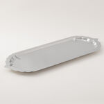 La Mesa Metal Serving Tray 60*23*2Cm, Silver image number 0