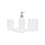 4 Pcs Crystal Bath Set image number 2