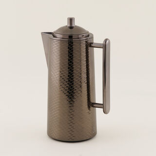 Dallaty 2Pieces Stainless Steel Thermos Set, Brown, 1L + 1L