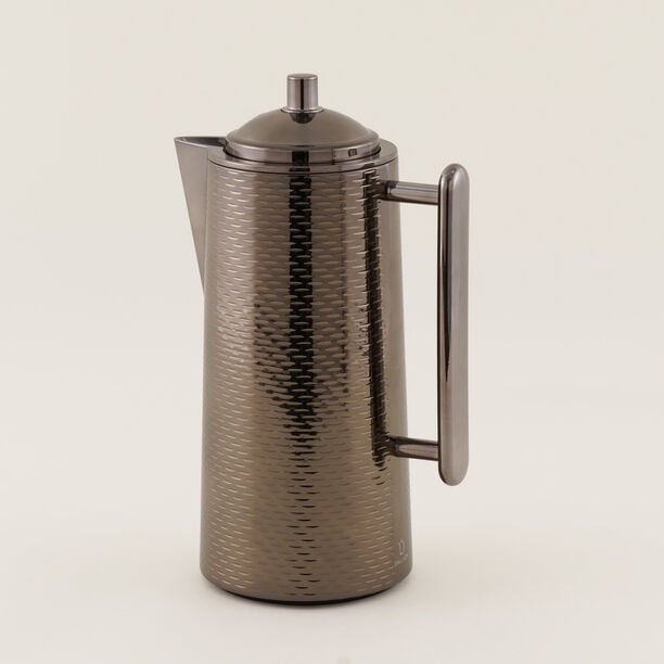 دلتي طقم دلة ستانلس ستيل 1 لتر، بني image number 1