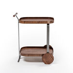 هومز جوتو عربة تقديم إم دي إف، بني 67*52*82 سم image number 3