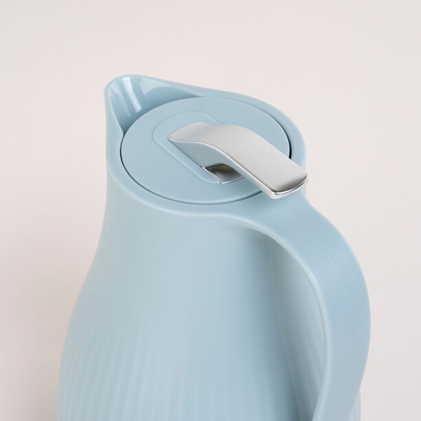 Dallety Plastic Vacuum Flask Bear Blue 1L image number 1