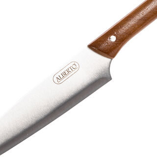 Alberto Chef Knife With Acacia Wooden Handle L:20Cm