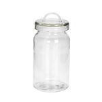 Alberto Glass Storage Jar With Glass Lid image number 0