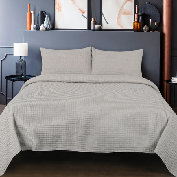 Buy Boutique blanche jacquard kantha comforter set 3 pcs king size 260