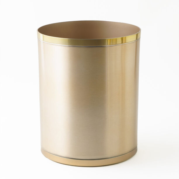 هومز سلة نفايات ألومنيوم 20*20*24سم، ذهبي image number 0