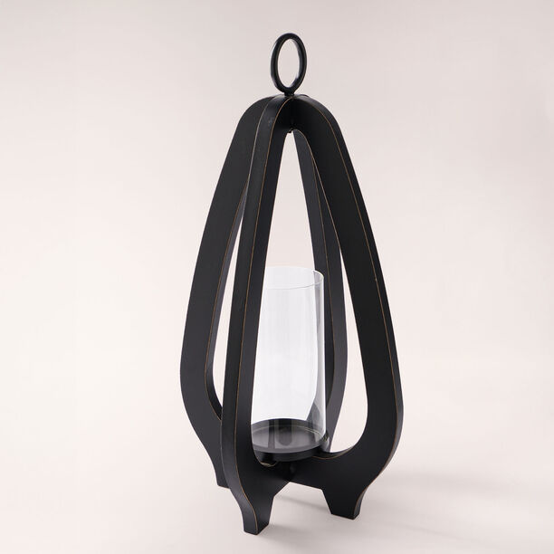 Black lantern, 28*28*55 cm image number 1