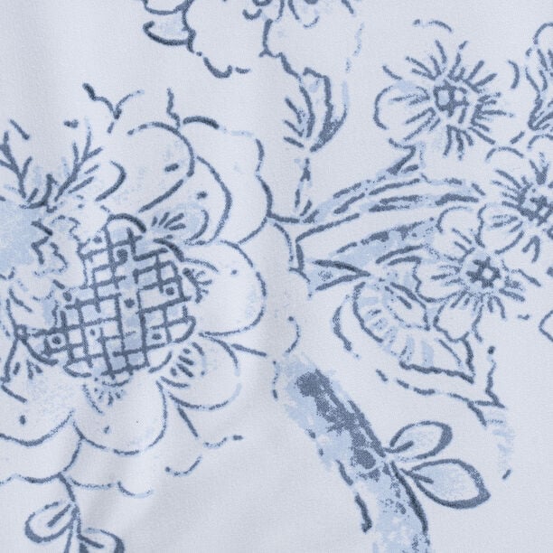 لحاف كوتاج آيسي فلورال 6 قطع كينج باللون الأزرق 220*240 سم image number 4