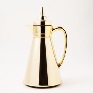 Dallaty 2Pieces Steel Thermos Set, Gold
