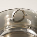Alberto 7pcs stainless steel cookware set, gold image number 6