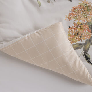 "Boutique Blanche Cotton Duvet Set 2 Pieces Beige Twin 150*220cm