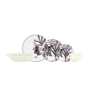  20 Pcs Porcelain Dinner Set Serve 4 Persons