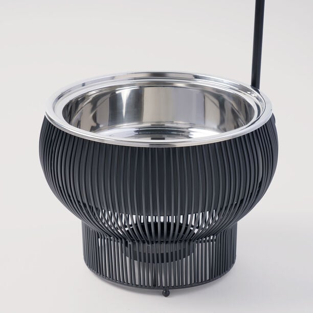 La Mesa Chafing Dish, Matt Black Plated, Modern, 3 Ltr image number 2