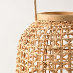 Designers made bamboo lantern, beige 27*39cm image number 1