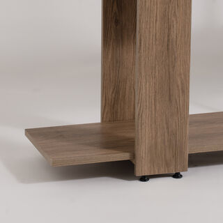 Homez wooden bookshelf 120*34*180cm