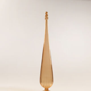 Homez glass Ramadan decorative piece, brown 10.5*10.5*60.5cm