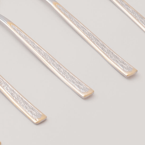 بنتولا طقم ملاعق شاي ستانلس ستيل بلمعة مرآة 6 قطع 2.5 ملم image number 2