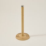 Alberto Bamboo Tissue Holder Dia:14 * H:35Cm image number 1