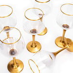 Liviano Sunflower Gold 6 Pieces Set Goblet image number 0
