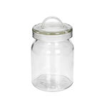 Alberto Glass Storage Jar With Glass Lid image number 0