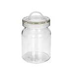 Alberto Glass Storage Jar With Glass Lid image number 0