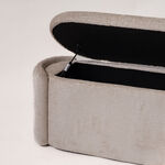 Homez storage bench 121*41.5*46cm image number 4