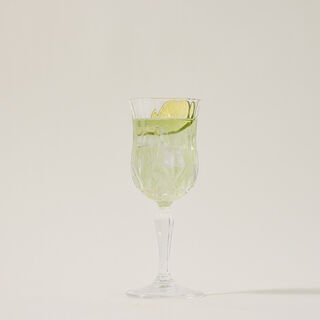 RCR transparent crystal goblets 6 pcs