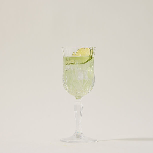 RCR transparent crystal goblets 6 pcs image number 1
