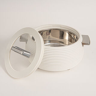 Alberto Food Warmer 4Lt white/silver