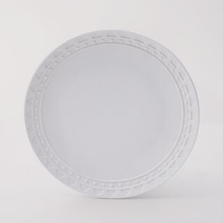 Qurtuba Collection La Mesa Dinner Set With Embossed Decal, 18 Pieces